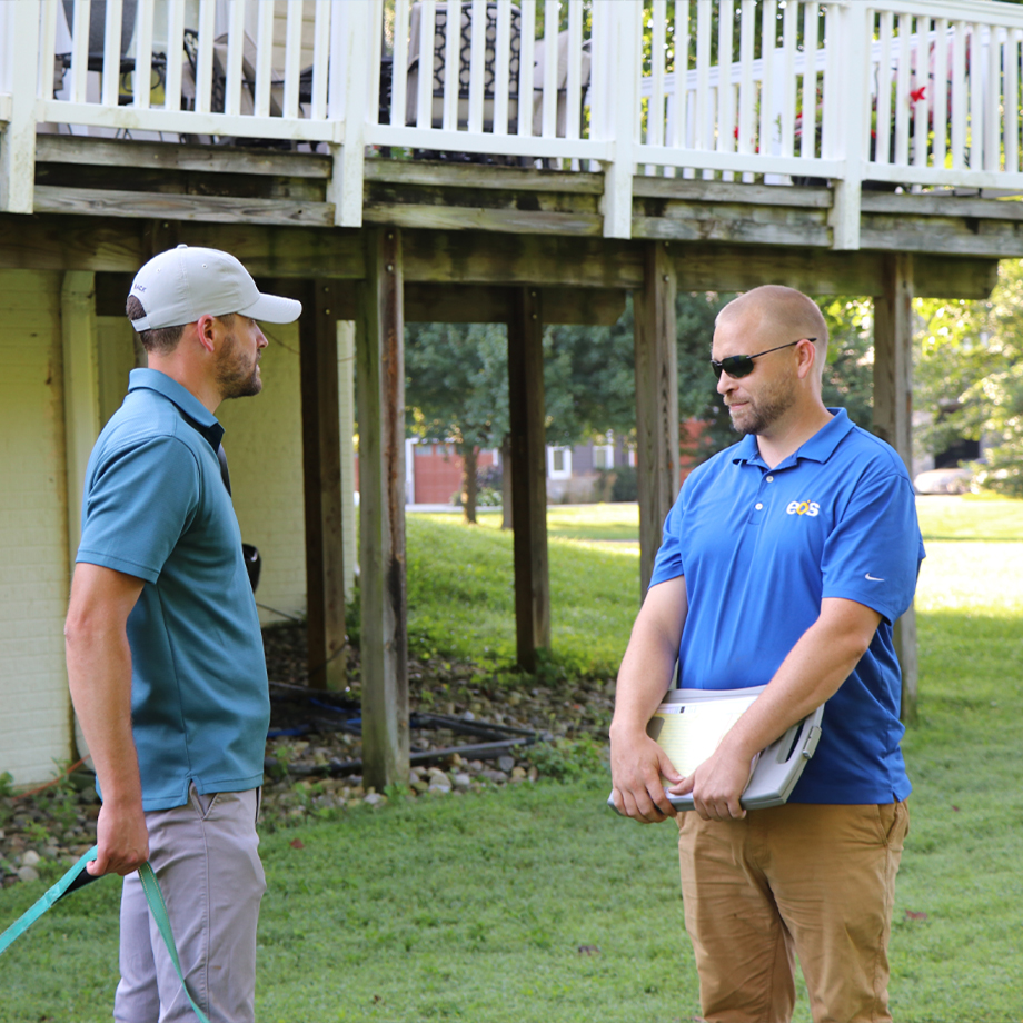 Affordable Tree Removal In Highland, MD, Team Member Meeting Property Owner